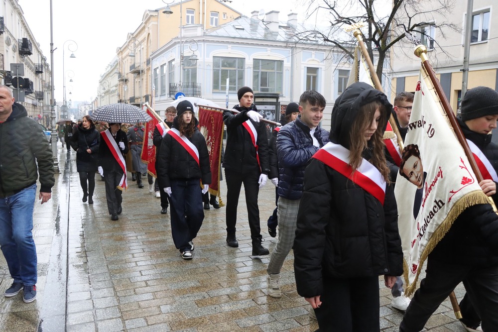 X Kielecki Marsz Katyński. Fot. Dariusz Skrzyniarz (IPN)