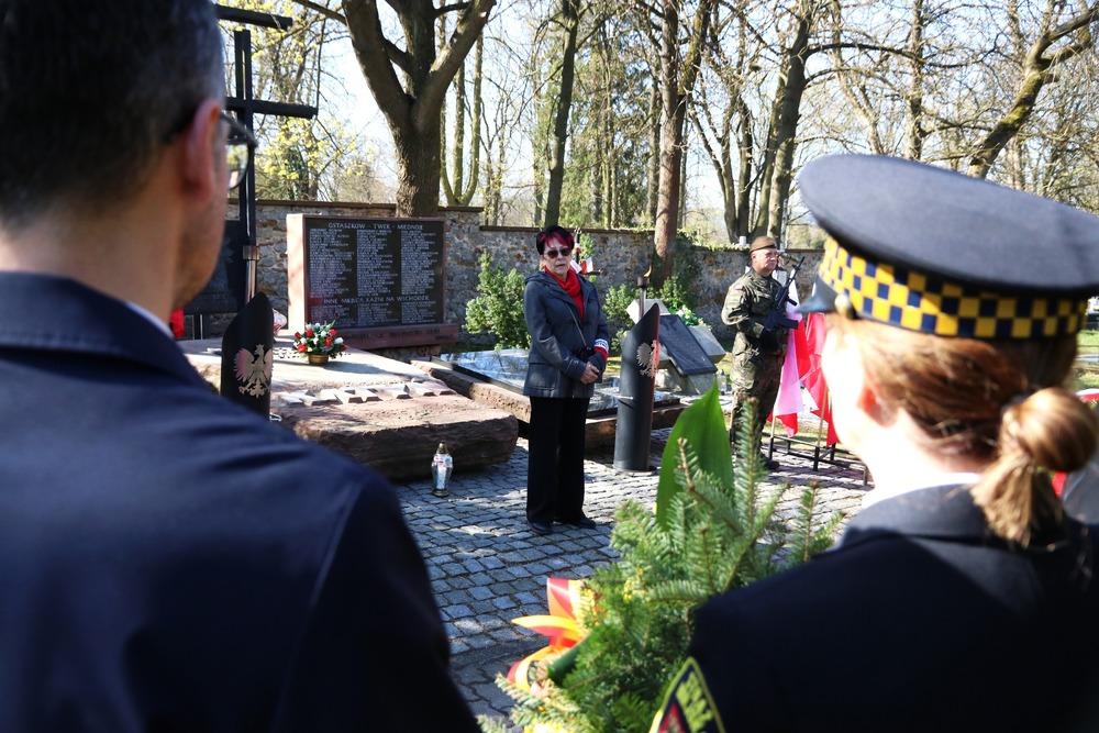 Dzień Pamięci Ofiar Zbrodni Katyńskiej w Kielcach. Fot. Dariusz Skrzyniarz (IPN Kielce)