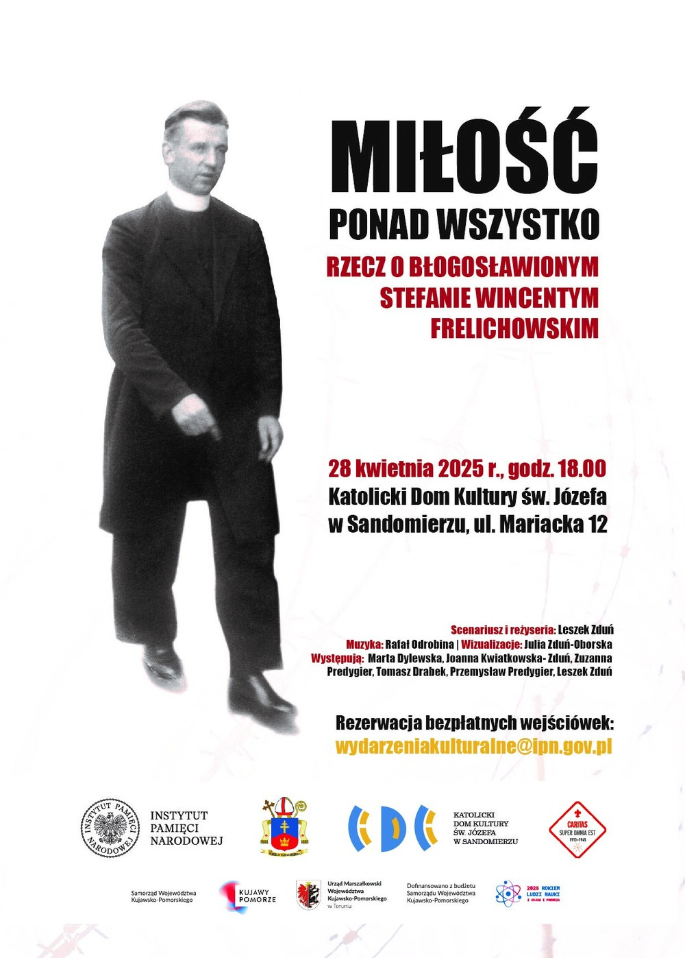 Spektakl „Miłość ponad wszystko” - Sandomierz, 28 kwietnia 2025