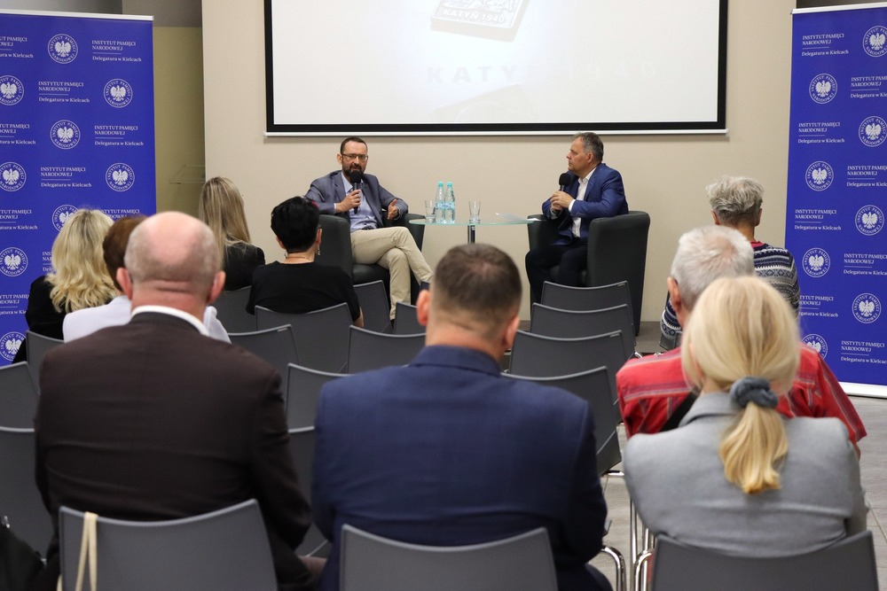 Środa w Przystanku Historia: „Zbrodnia Katyńska. Prawda i pamięć”. Fot. Dariusz Skrzyniarz (IPN Kielce)