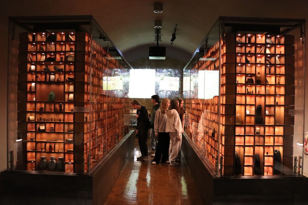 Z wizytą w Muzeum Katyńskim. 16 kwietnia 2025. Fot. Dariusz Skrzyniarz (IPN Kielce)