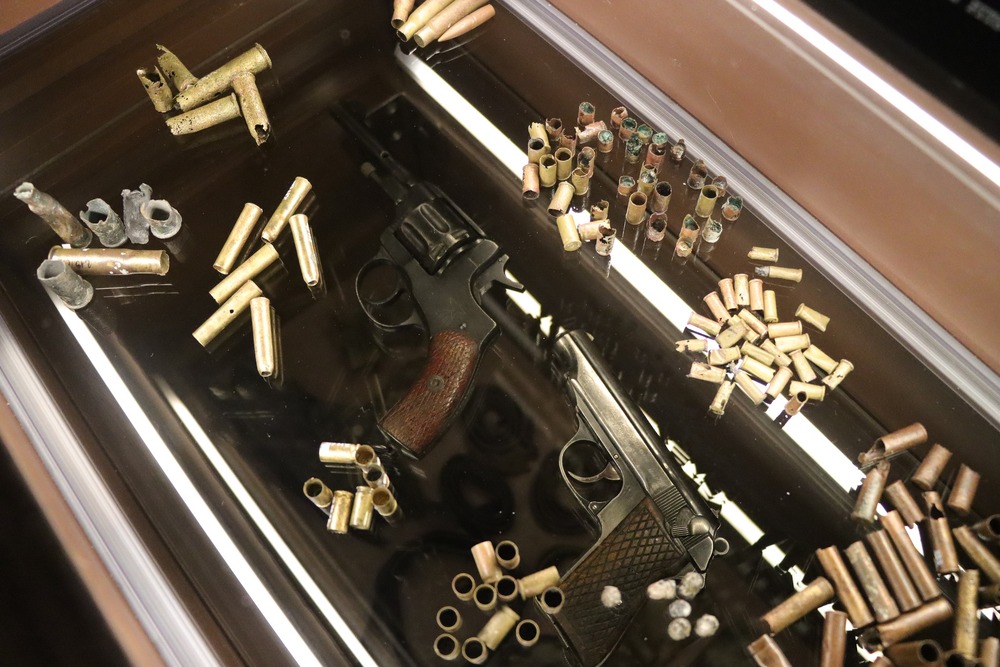 Z wizytą w Muzeum Katyńskim. 16 kwietnia 2025. Fot. Dariusz Skrzyniarz (IPN Kielce)