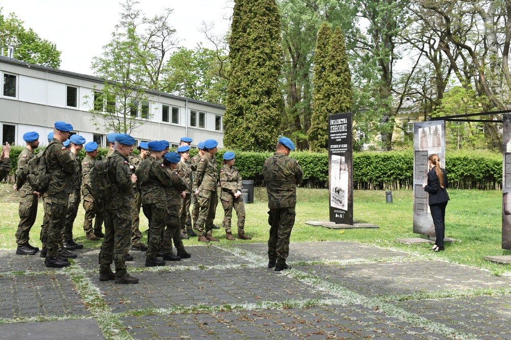 Z wizytą w Muzeum Katyńskim. 24 kwietnia 2025. Fot. Jakub Mularczyk (IPN Kielce)