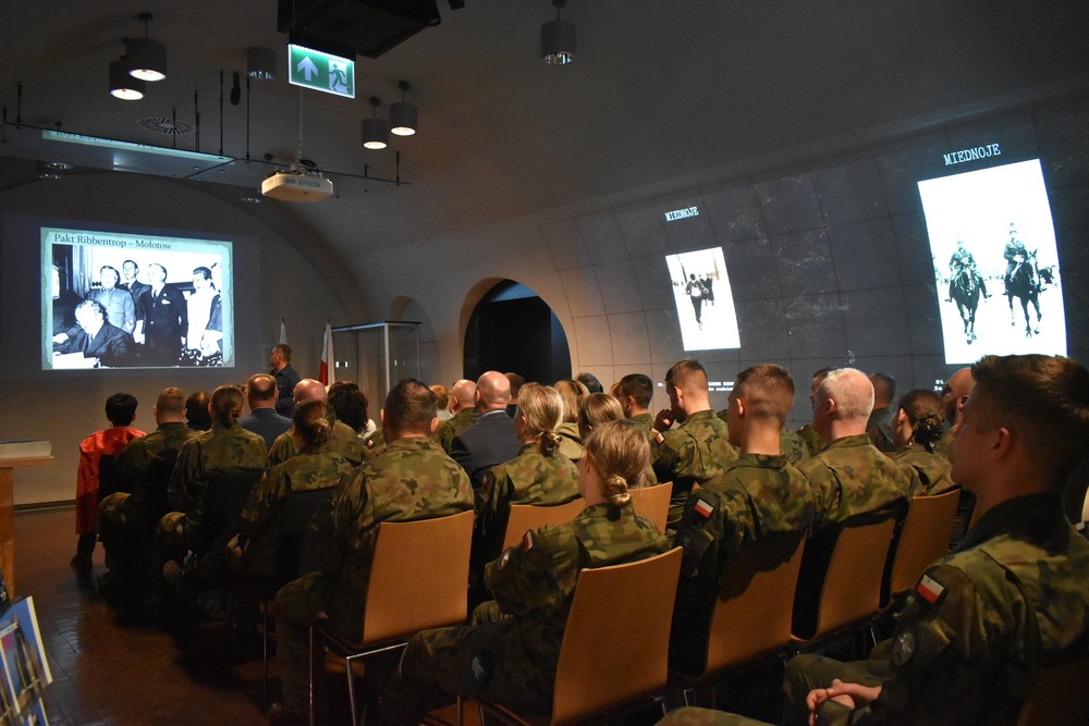 Z wizytą w Muzeum Katyńskim. 24 kwietnia 2025. Fot. Jakub Mularczyk (IPN Kielce)