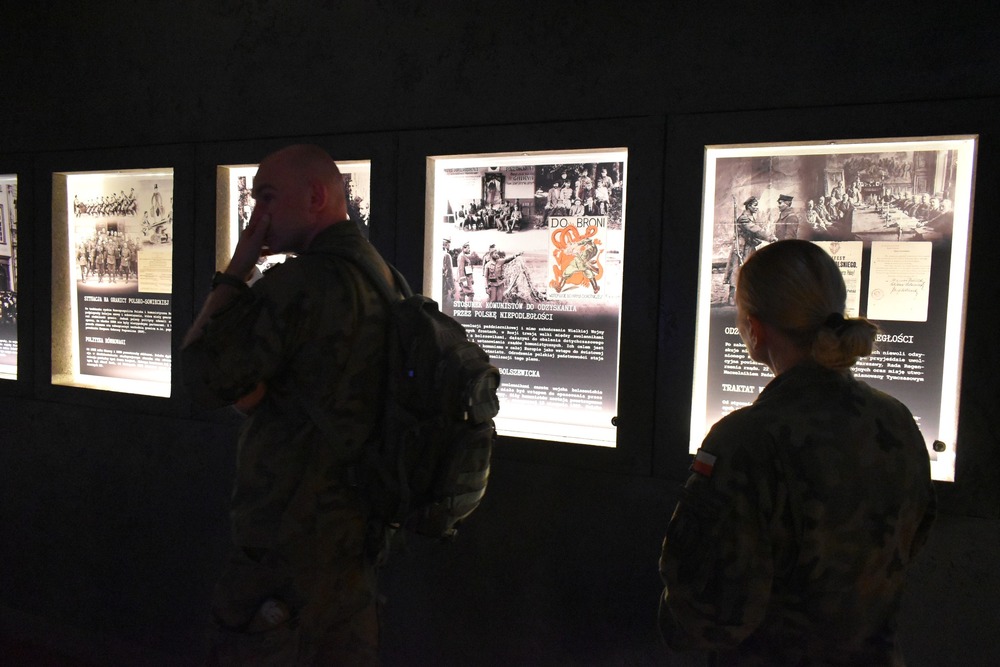 Z wizytą w Muzeum Katyńskim. 24 kwietnia 2025. Fot. Jakub Mularczyk (IPN Kielce)