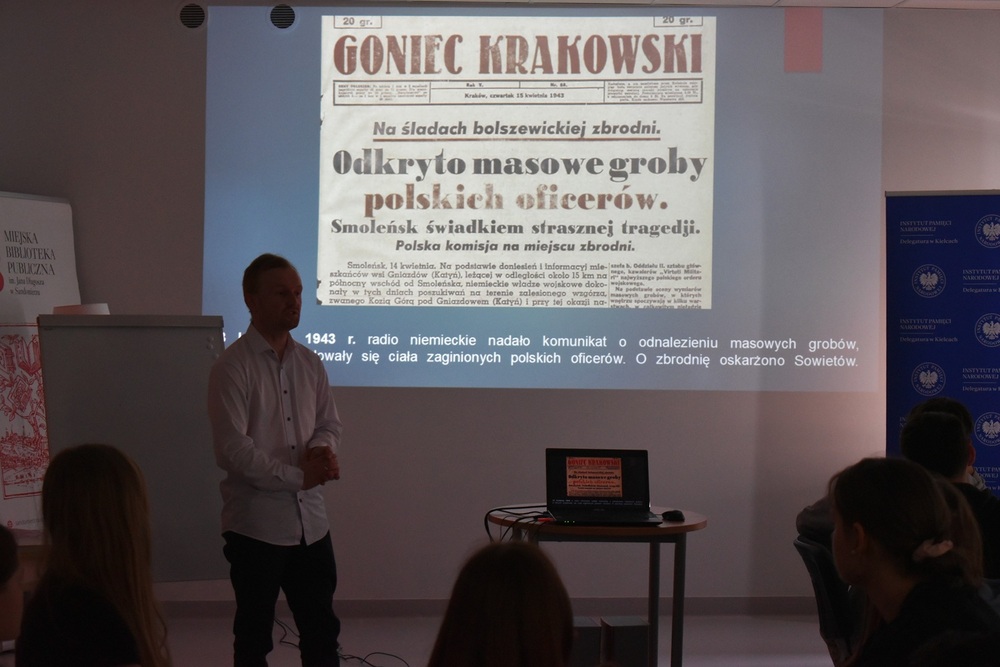Kwietniowy „Wtorek z historią najnowszą” w sandomierskiej bibliotece