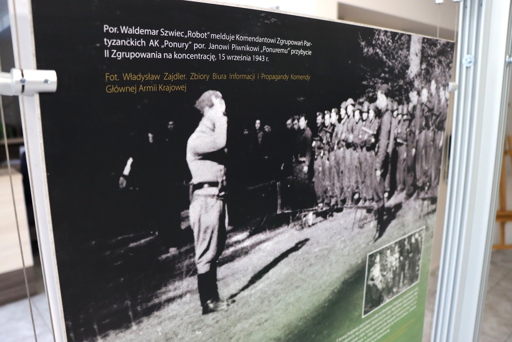 Wystawa „Podziemie niepodległościowe na Kielecczyźnie po 1944 r.” w „Przystanku Historia”. Fot. Dariusz Skrzyniarz (IPN Kielce)