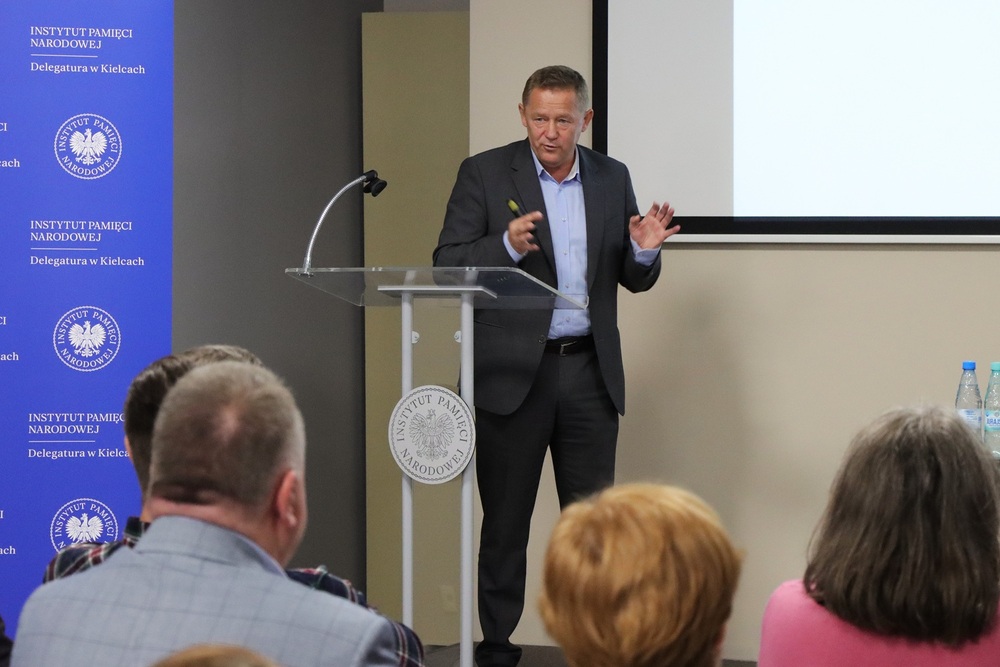 Konferencja dla nauczycieli „Rok 1945: koniec i początek”. Fot. Dariusz Skrzyniarz (IPN Kielce)