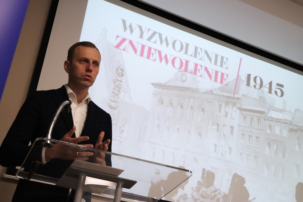Konferencja dla nauczycieli „Rok 1945: koniec i początek”. Fot. Dariusz Skrzyniarz (IPN Kielce)