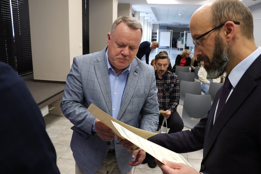 Konferencja dla nauczycieli „Rok 1945: koniec i początek”. Fot. Dariusz Skrzyniarz (IPN Kielce)