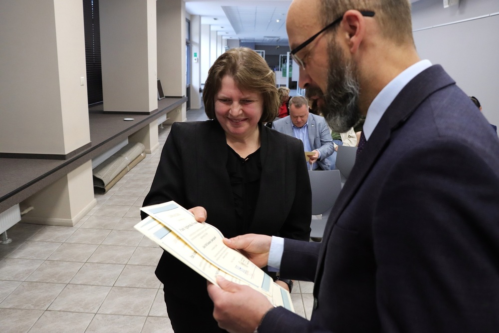 Konferencja dla nauczycieli „Rok 1945: koniec i początek”. Fot. Dariusz Skrzyniarz (IPN Kielce)