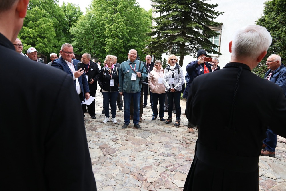 Wystawa „TU rodziła się Solidarność” na Świętym Krzyżu. Fot. Dariusz Skrzyniarz (IPN Kielce)
