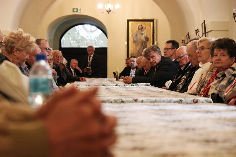 Wystawa „TU rodziła się Solidarność” na Świętym Krzyżu. Fot. Dariusz Skrzyniarz (IPN Kielce)