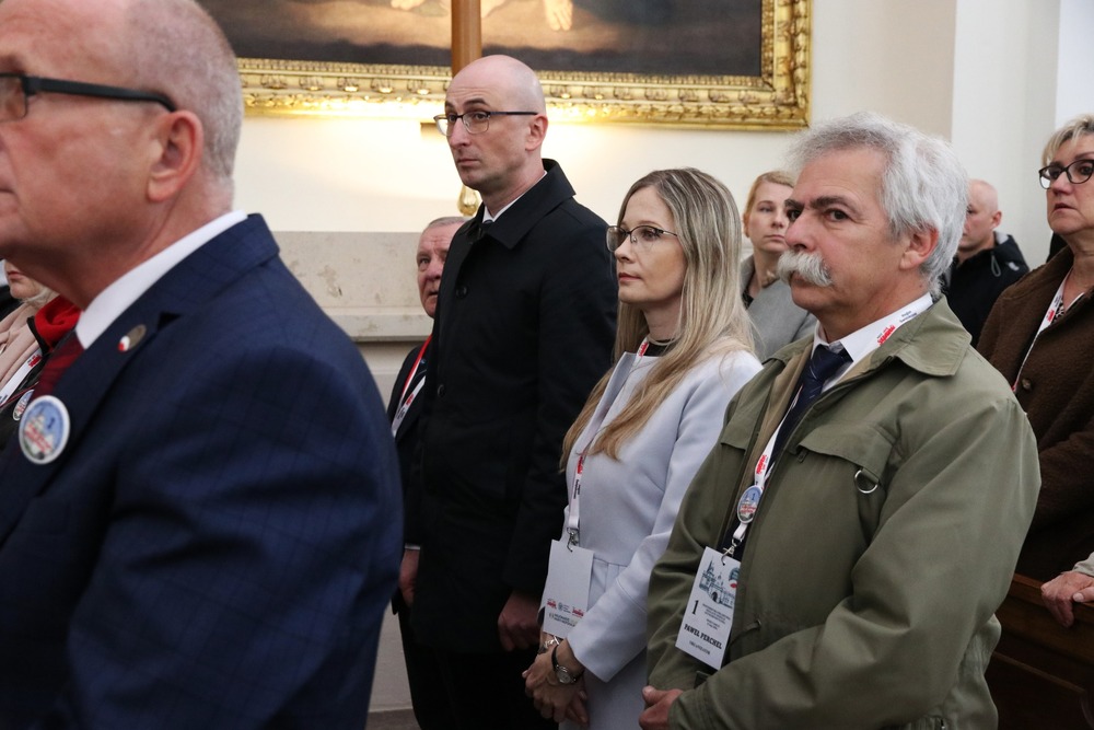 Wystawa „TU rodziła się Solidarność” na Świętym Krzyżu. Fot. Dariusz Skrzyniarz (IPN Kielce)