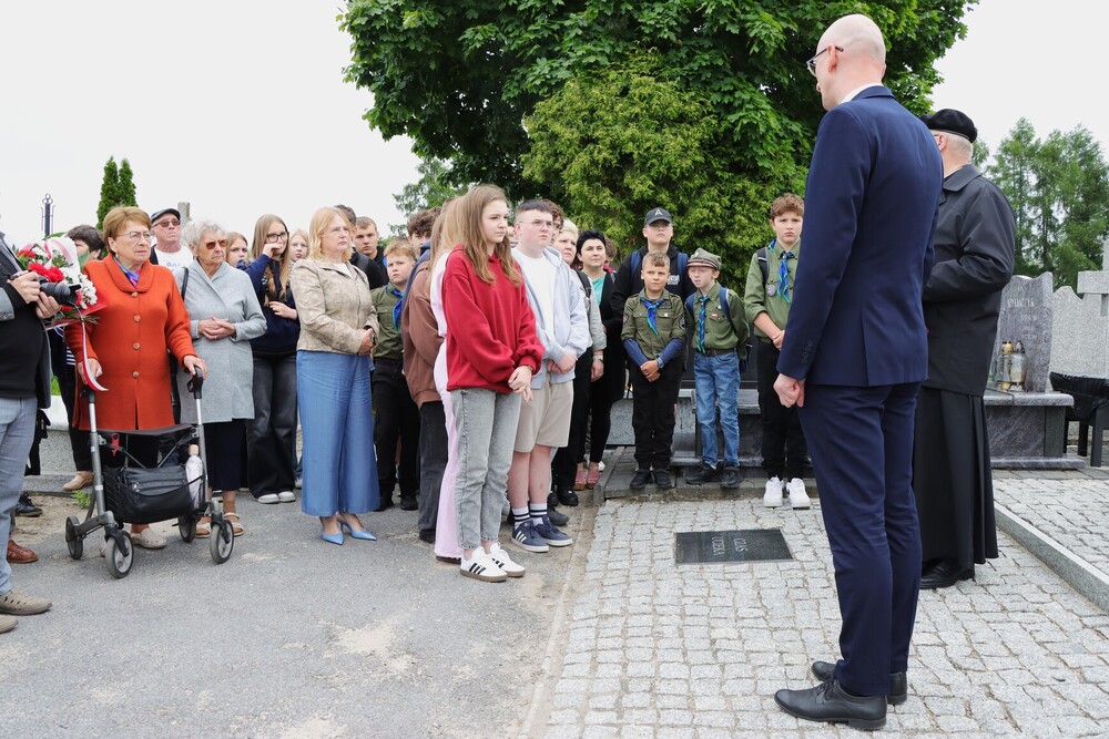 Przekazanie listów napisanych przez więźnia KL Auschwitz i KL Dachau – Kielce, 13 czerwca 2025. Fot. Dariusz Skrzyniarz (IPN Kielce)