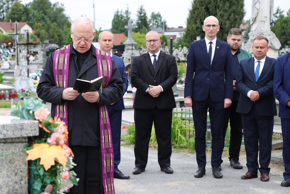 Przekazanie listów napisanych przez więźnia KL Auschwitz i KL Dachau – Kielce, 13 czerwca 2025. Fot. Dariusz Skrzyniarz (IPN Kielce)