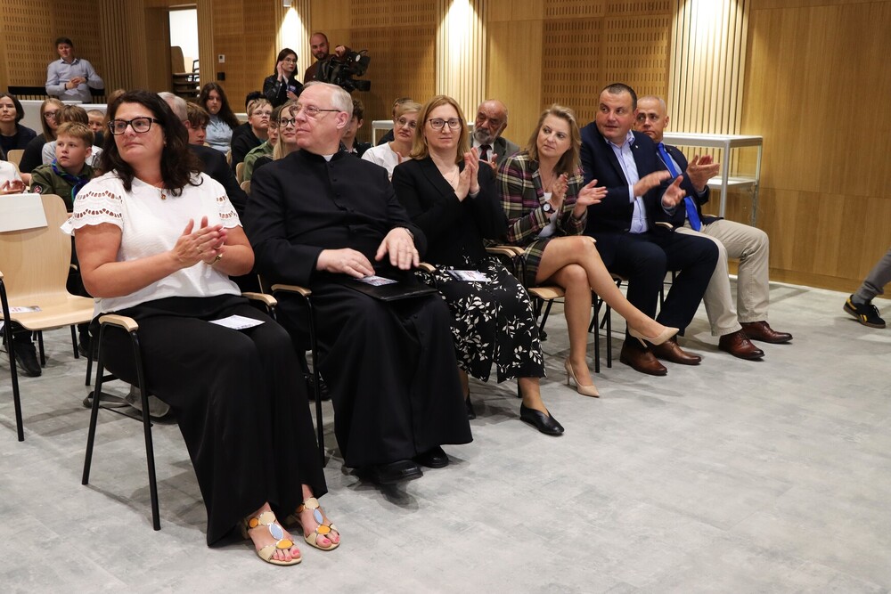 Przekazanie listów napisanych przez więźnia KL Auschwitz i KL Dachau – Kielce, 13 czerwca 2025. Fot. Dariusz Skrzyniarz (IPN Kielce)