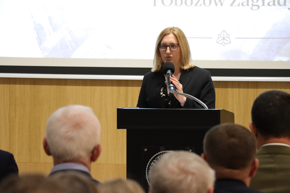 Przekazanie listów napisanych przez więźnia KL Auschwitz i KL Dachau – Kielce, 13 czerwca 2025. Fot. Dariusz Skrzyniarz (IPN Kielce)