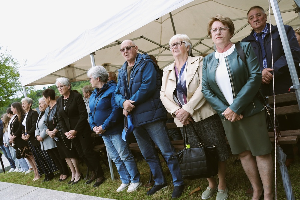 82. rocznica pacyfikacji Michniowa. Uroczystość w Dniu Walki i Męczeństwa Wsi Polskiej. Fot. Dariusz Skrzyniarz (IPN Kielce)