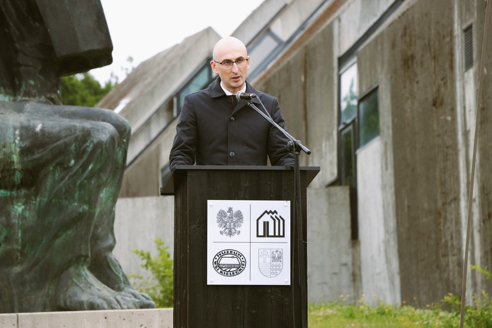 82. rocznica pacyfikacji Michniowa. Uroczystość w Dniu Walki i Męczeństwa Wsi Polskiej. Fot. Dariusz Skrzyniarz (IPN Kielce)