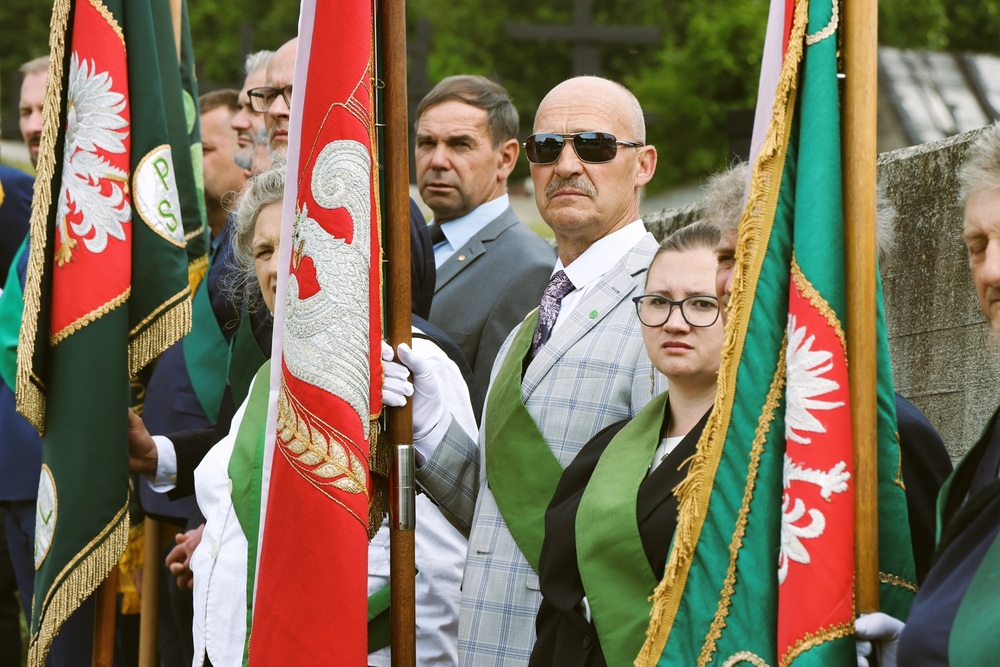 82. rocznica pacyfikacji Michniowa. Uroczystość w Dniu Walki i Męczeństwa Wsi Polskiej. Fot. Dariusz Skrzyniarz (IPN Kielce)
