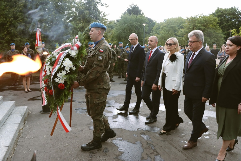 81. rocznica wybuchu Powstania Warszawskiego. Obchody w Kielcach. Fot. Dariusz Skrzyniarz (IPN Kielce)