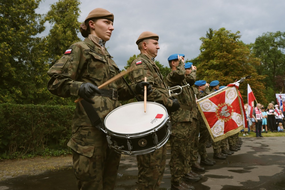 81. rocznica wybuchu Powstania Warszawskiego. Obchody w Kielcach. Fot. Dariusz Skrzyniarz (IPN Kielce)