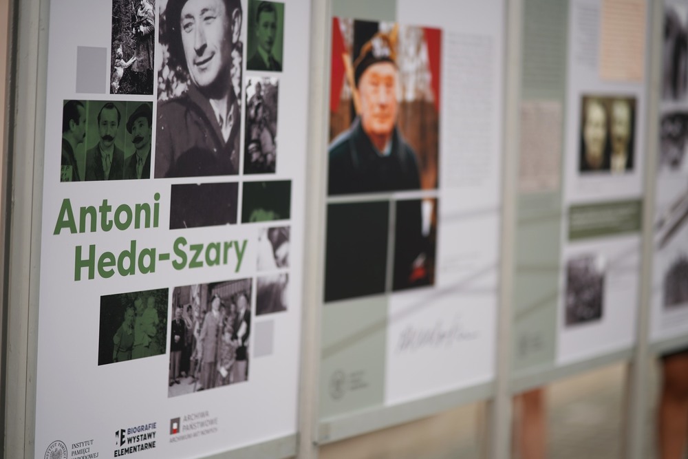 Wernisaż wystawy o Antonim Hedzie-Szarym – Kielce, 3 sierpnia 2025 r. Fot. dr Michał Zawisza (IPN Kielce)