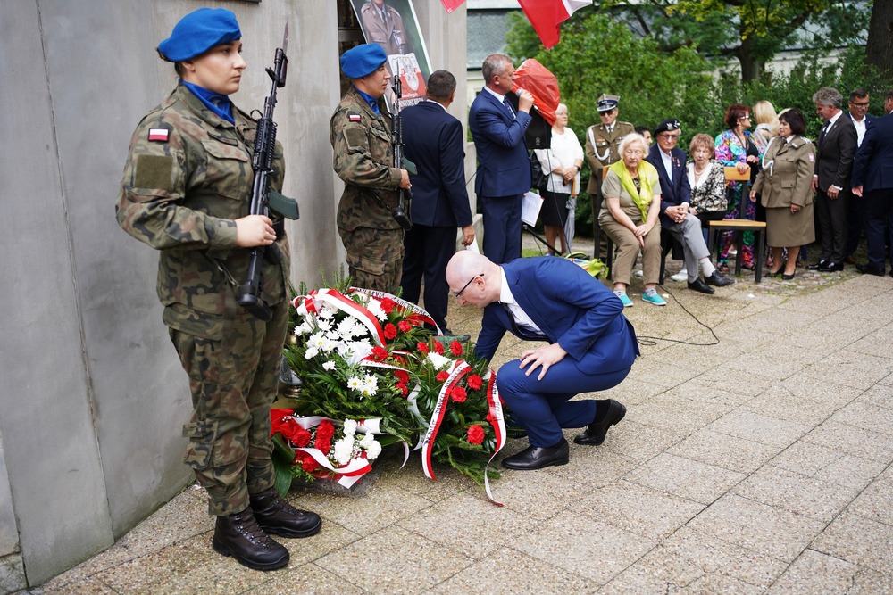Wernisaż wystawy o Antonim Hedzie-Szarym – Kielce, 3 sierpnia 2025 r. Fot. dr Michał Zawisza (IPN Kielce)