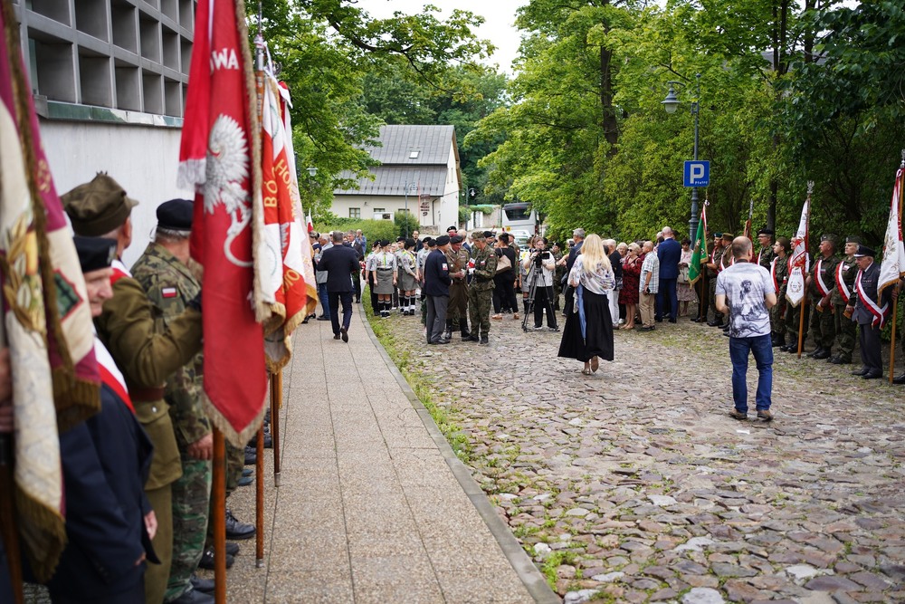 Wernisaż wystawy o Antonim Hedzie-Szarym – Kielce, 3 sierpnia 2025 r. Fot. dr Michał Zawisza (IPN Kielce)