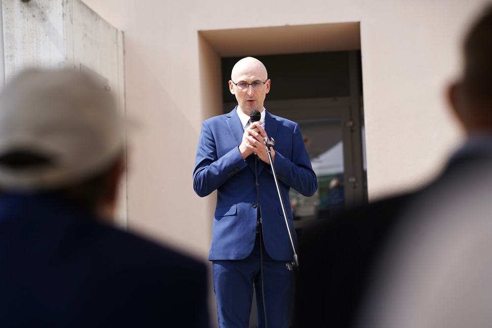 Wernisaż wystawy o Antonim Hedzie-Szarym – Kielce, 3 sierpnia 2025 r. Fot. dr Michał Zawisza (IPN Kielce)