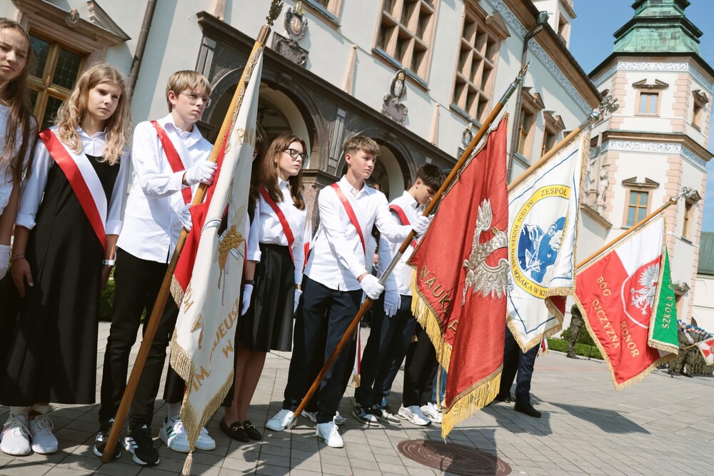 Uroczystość upamiętniająca Westerplatczyków z Kielecczyzny. Fot. Dariusz Skrzyniarz (IPN Kielce)