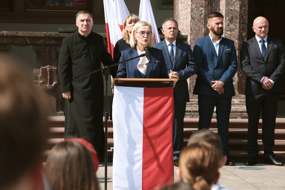 Uroczystość upamiętniająca Westerplatczyków z Kielecczyzny. Fot. Dariusz Skrzyniarz (IPN Kielce)