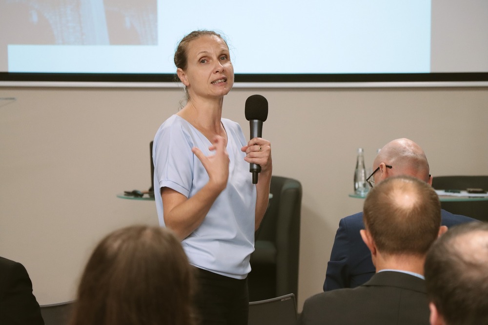 Konferencja: „Kielce 1945–1956 nowe fakty nowe interpretacje. Szkolnictwo i codzienność”. Fot. Dariusz Skrzyniarz (IPN Kielce)