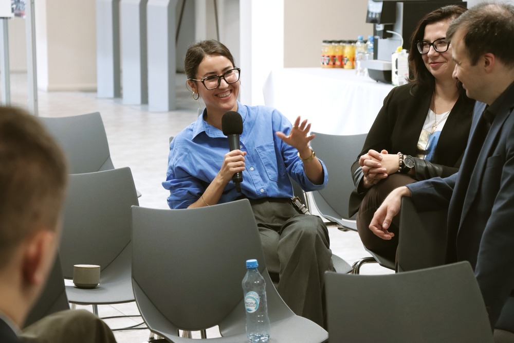 Konferencja: „Kielce 1945–1956 nowe fakty nowe interpretacje. Szkolnictwo i codzienność”. Fot. Dariusz Skrzyniarz (IPN Kielce)