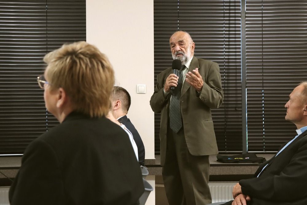 Konferencja: „Kielce 1945–1956 nowe fakty nowe interpretacje. Szkolnictwo i codzienność”. Fot. Dariusz Skrzyniarz (IPN Kielce)