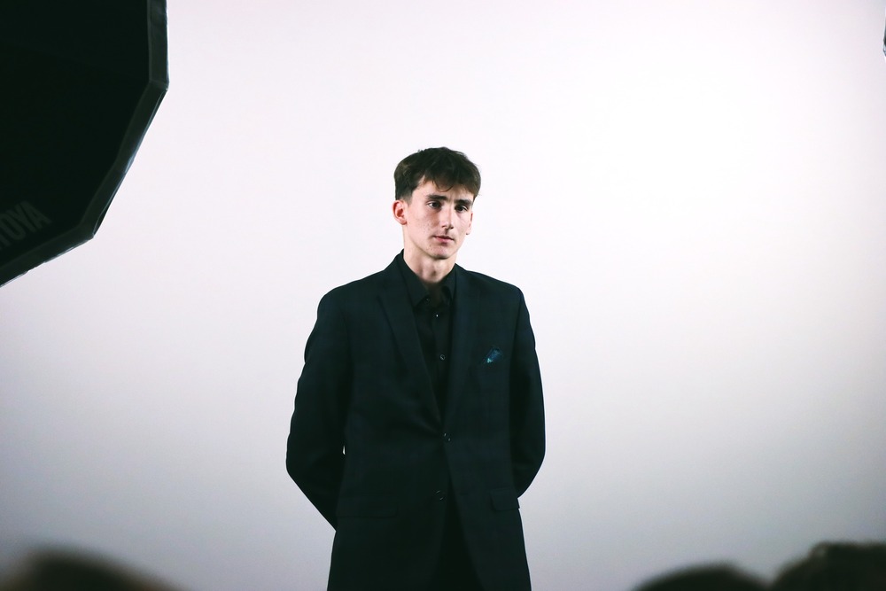 VI konkurs recytatorski „…gdy nad głowami świszczą kule…”. III miejsce - Wiktor Saracen. Fot. Jakub Mularczyk (IPN Kielce)