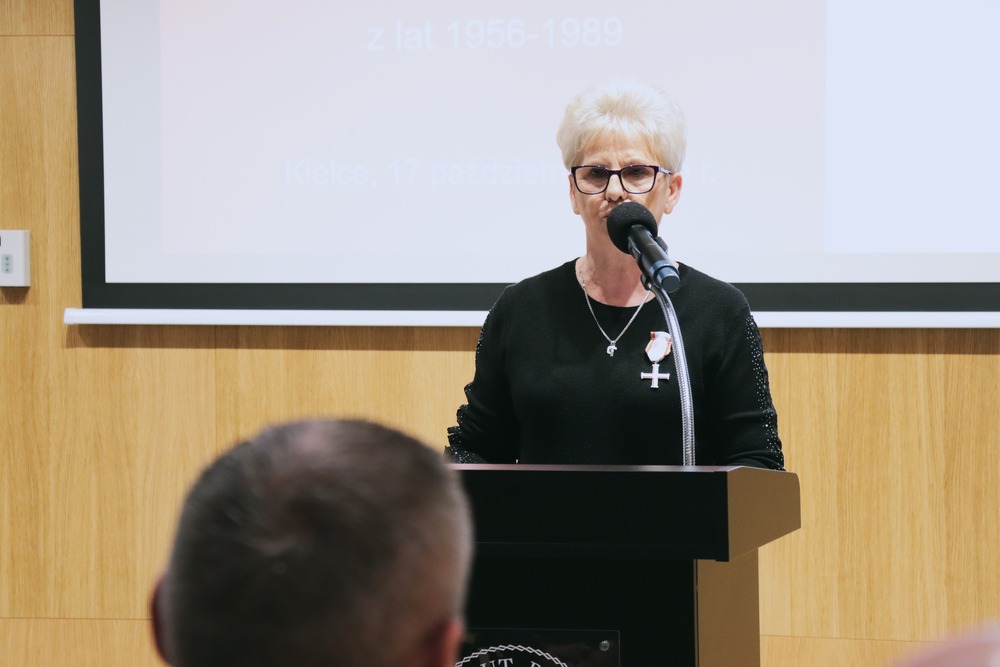 Uroczystość wręczenia Krzyży Wolności i Solidarności – Kielce, 17 października 2025. Fot. Dariusz Skrzyniarz (IPN Kielce)