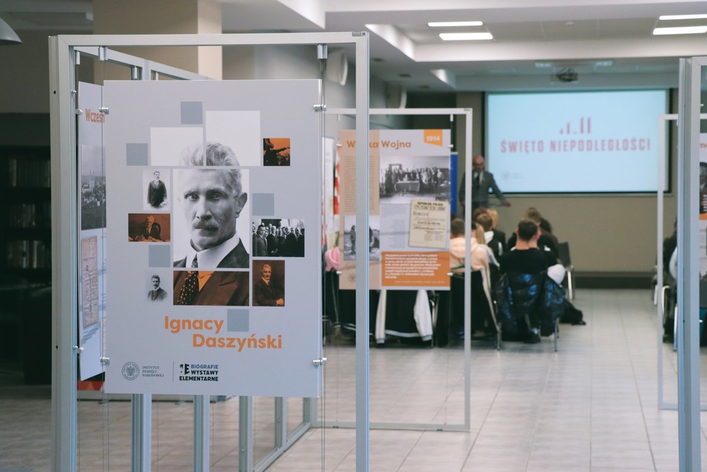 Wernisaż wystawy o Ignacym Daszyńskim – Kielce, 7 listopada 2025. Fot. Dariusz Skrzyniarz (IPN Kielce)