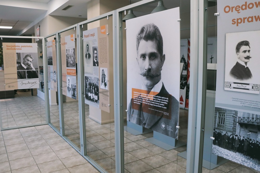 Wernisaż wystawy o Ignacym Daszyńskim – Kielce, 7 listopada 2025. Fot. Dariusz Skrzyniarz (IPN Kielce)