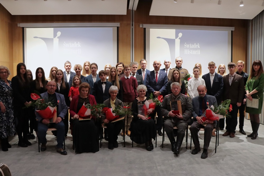 Gala XIV edycji nagrody „Świadek Historii” – Kielce, 14 listopada 2025. Fot. Dariusz Skrzyniarz (IPN Kielce)