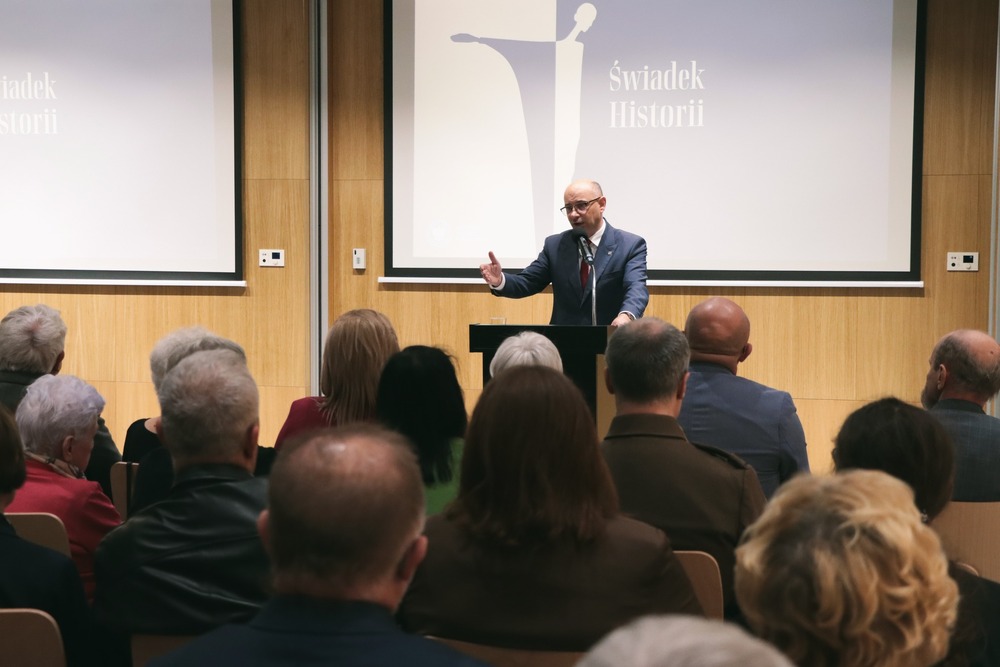 Gala XIV edycji nagrody „Świadek Historii” – Kielce, 14 listopada 2025. Fot. Dariusz Skrzyniarz (IPN Kielce)