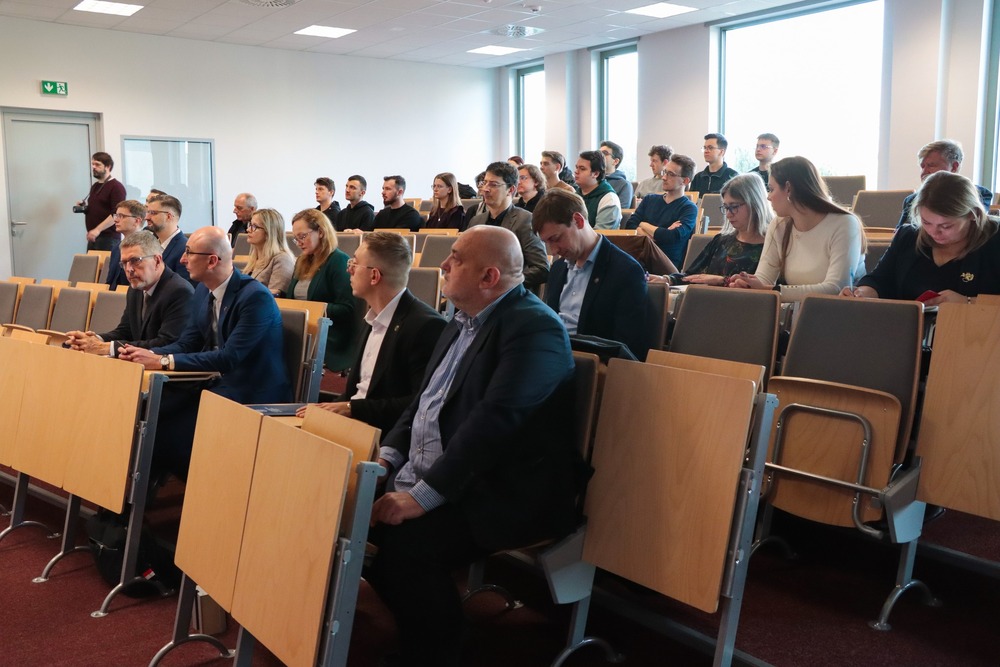 Konferencja naukowa pt. „Wieś polska podczas II wojny światowej – Sprawcy zbrodni na mieszkańcach wsi polskiej 1939–1945”. Fot. Dariusz Skrzyniarz