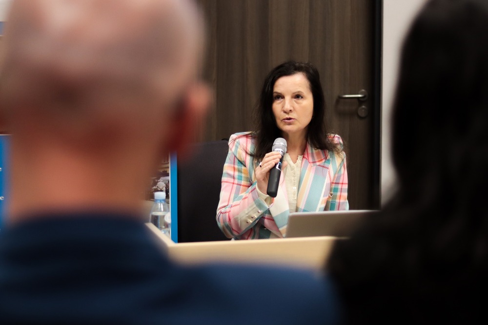 Konferencja naukowa pt. „Wieś polska podczas II wojny światowej – Sprawcy zbrodni na mieszkańcach wsi polskiej 1939–1945”. Fot. Dariusz Skrzyniarz