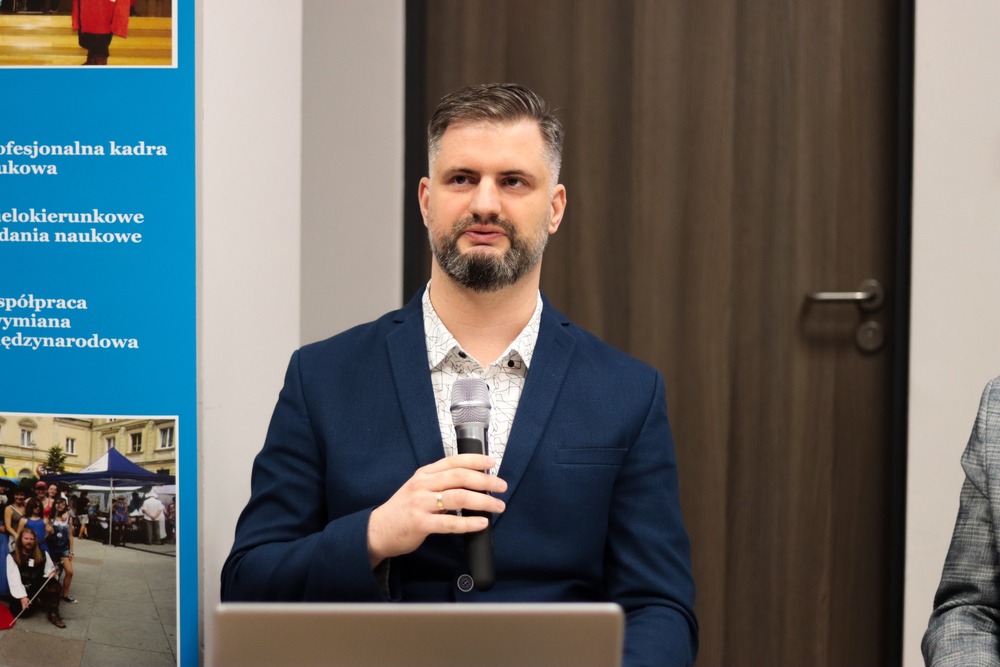 Konferencja naukowa pt. „Wieś polska podczas II wojny światowej – Sprawcy zbrodni na mieszkańcach wsi polskiej 1939–1945”. Fot. Dariusz Skrzyniarz