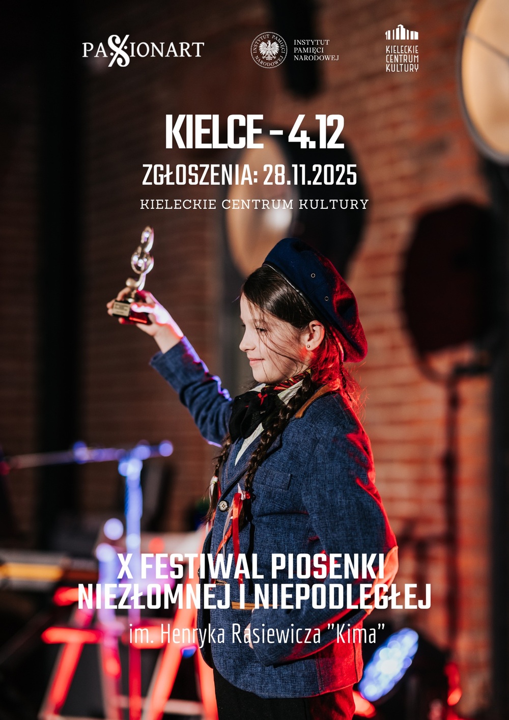 X Ogólnopolski Festiwal Piosenki Niezłomnej i Niepodległej im. Henryka Rasiewicza „Kima”
