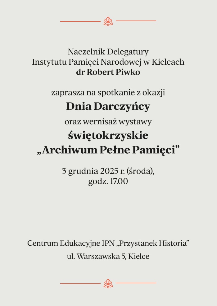 „Środa w Przystanku Historia”: Co nowego kryje Archiwum Delegatury IPN w Kielcach?