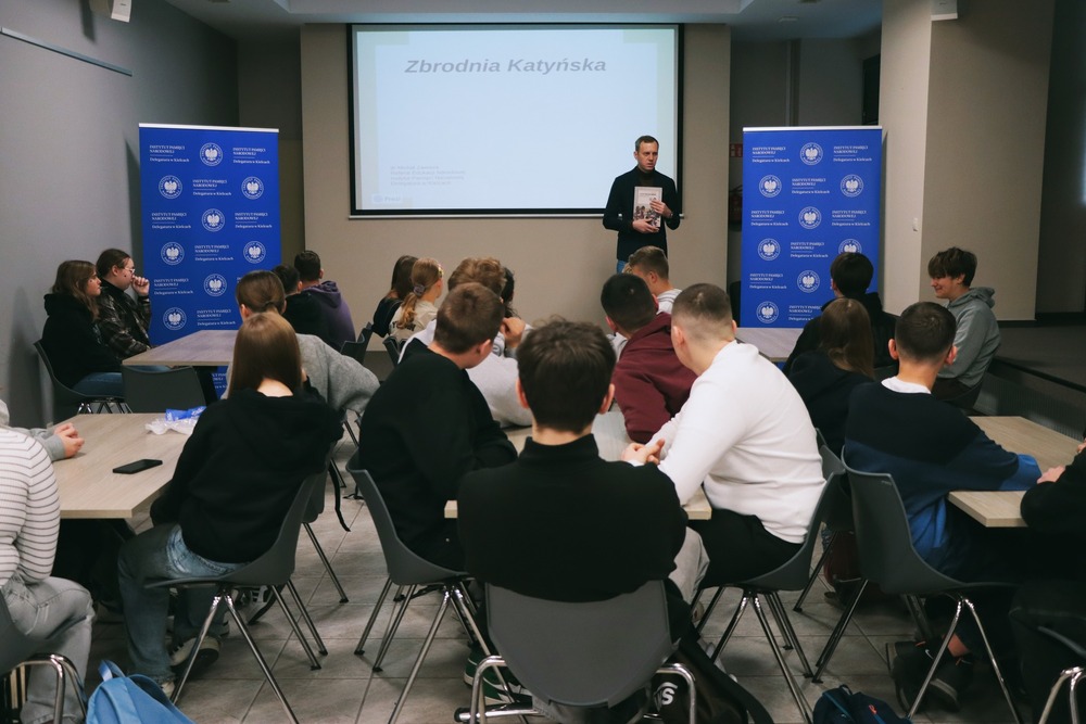 W Kielcach ruszyła druga edycja projektu „Silni Polską”. Fot. Dariusz Skrzyniarz (IPN Kielce)