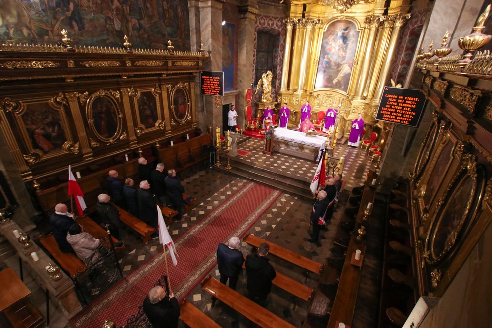 44. rocznica wprowadzenia w Polsce stanu wojennego. Uroczystości w Kielcach. Fot. Dariusz Skrzyniarz (IPN Kielce)