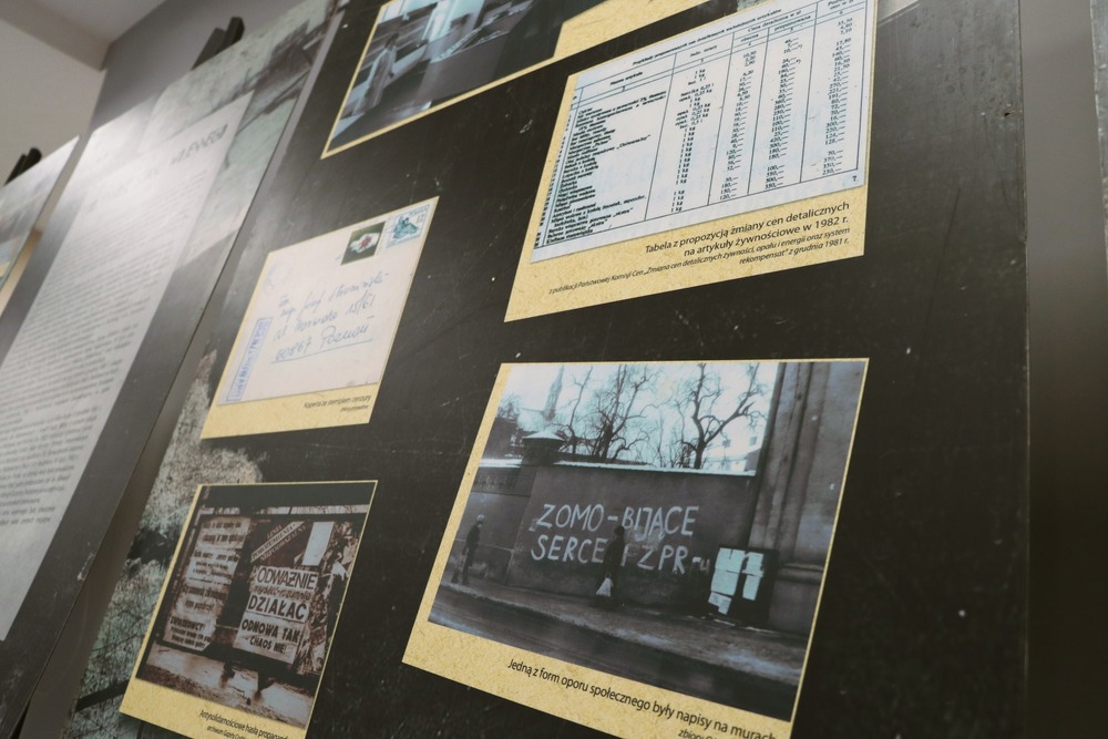 Stan wojenny tematem wystawy w „Przystanku Historia”. Fot. Dariusz Skrzyniarz (IPN Kielce)